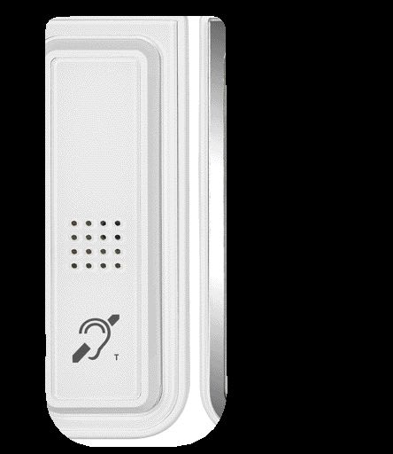 Aiphone - Enjoliveur de combiné pour jp4med & jp4hd livré avec Façade blanche et miroir