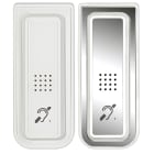 Aiphone - Enjoliveur de combine pour jp4med & jp4hd livre avec Facade blanche et miroir