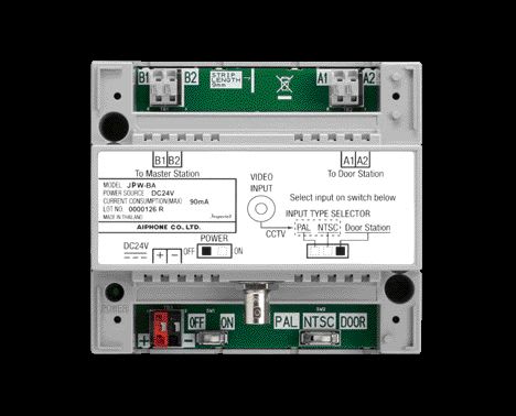 Aiphone - Amplificateur de ligne et/ou interface pour caméra déportée ntsc pour gamme jp