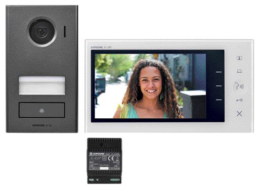Aiphone - Kit vidéo platine saillie avec moniteur écran 7 - 2 fils intégral