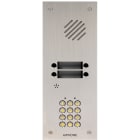 Aiphone - Platine inox 4 BP encastrée, clavier 100 codes, 2 relais, pour DA4DS