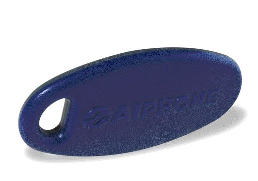 Aiphone - Badge supplémentaire gris/bleu pour ugvbt