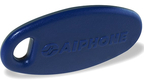 Aiphone - Badge supplementaire gris-bleu pour ugvbt