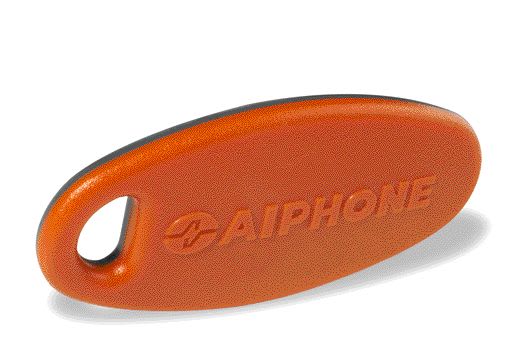 Aiphone - Badge supplémentaire gris/orange pour ugvbt