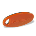 Aiphone - Badge résident supplémentaire, bicolore gris / orange pour UGVBT, type porte-clé