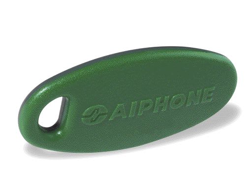 Aiphone - Badge supplémentaire gris/vert pour ugvbt