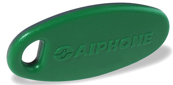 Aiphone - Badge supplementaire gris-vert pour ugvbt