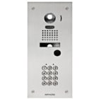Aiphone - Platine inox 2mm enc. clavier code pour kits jks1adf,jks1aedf & platine jkdvf