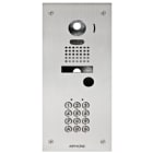 Aiphone - Platine inox 2mm enc. clavier code pour kits jks1adf,jks1aedf & platine jkdvf