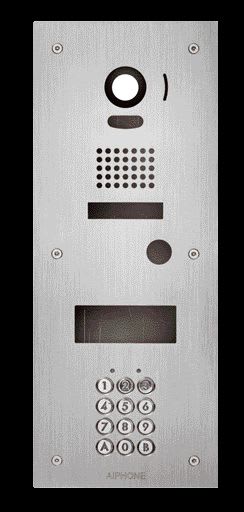 Aiphone - Façade inox encastrée avec clavier 100 codes 2 relais pour jmdvfl