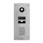 Aiphone - Façade inox 2 mm encastré avec clavier codé pour kits jvs1f & platine jvdvf