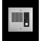 Aiphone - Poste sec. audio, étanche, inox, encastrée, 1 BP pour poste type LEF ou LEM