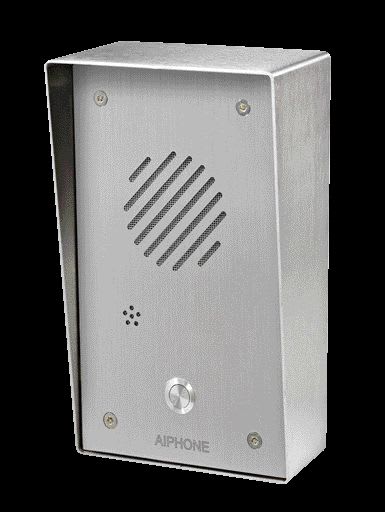 Aiphone - Platine audio inox saillie pour système lem/lef