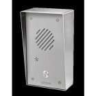 Aiphone - Poste sec. audio, étanche, inox, saillie, 1 BP pour poste type LEF ou LEM