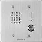 Aiphone - Poste secondaire, acier inoxydable, encastrée, 1 BP avec voyant, IP54 & IK07