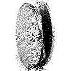 Aiphone - Obturateur, inox 2 mm, pour trou de d. 25 mm, toutes platines monobloc/modulaire