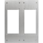 Aiphone - Façade inox pour intégration 2 x gf2f dans potelet pa1603