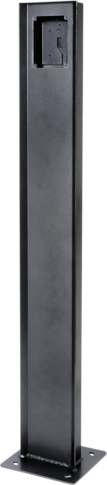 Aiphone - Potelet haut. 120 cm semelle fixation inox 4mm pour ac10f-ni repris,ni echange