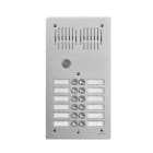 Aiphone - Platine de rue 12 boutons encastrée - 2 rangées, hauteur : 339mm