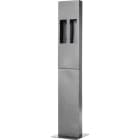 Aiphone - Potelet haut. 160 cm; semelle fixation inox 4mm pour 2xgf3f-ni repris,ni échangé