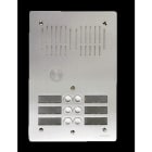 Aiphone - Platine de rue 6 boutons encastrée - 2 rangées, hauteur : 270mm