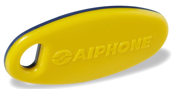 Aiphone - Badge passe bleu-jaune pour ugvbt avec encodusb