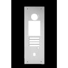 Aiphone - Façade inox A316L qualité marine, 6 vis pour GTDMBLVN, avec boîtier encastrement