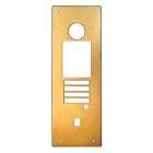 Aiphone - Façade lation massif vernis pour platine gtdmblvn