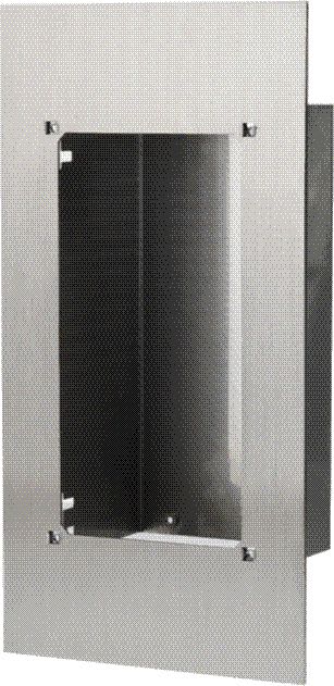 Aiphone - Façade inox pour intégration jkdvf&jfdvf dans potelet pa1601