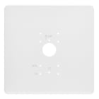 Aiphone - Plaque de propreté blanche pour GT1D, GT1A et GT1M3L avec emplacements repérés