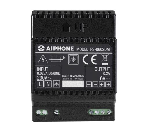 Aiphone - Alimentation modulaire 230vac/6vcc 0,2a