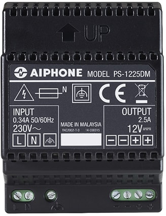 Aiphone - Alimentation modulaire 230vac-12vcc 2,5a