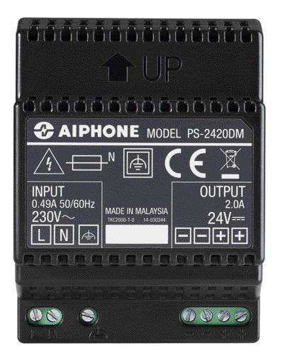 Aiphone - Alimentation modulaire 230 vac/24vcc 2a