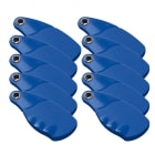 Aiphone - Pack de 10 badges residents bleus pour dgm1