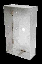 Aiphone - Cadre saillie inox avec visière pour platines kda2&kda4