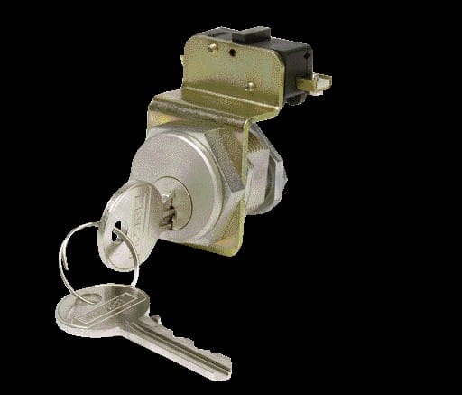 Aiphone - Cannon LA POSTE, canon électromécanique pour clé facteur, livré avec 2 clés