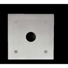Aiphone - Boîtier inox encastré, avec perçage au diamètre 25 mm pour lecteur VIGIK+