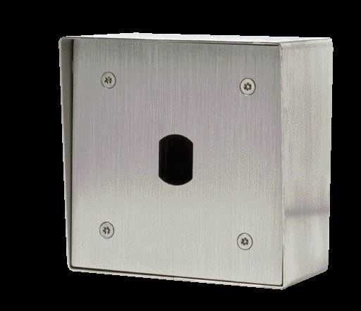 Aiphone - Boîtier inox saillie pour lecteur vigik vt25