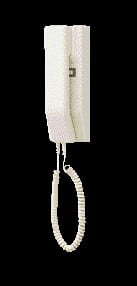 Aiphone - Combiné audio d'appart. commande de gâche, techno 5 fils, 1 touche ouverture