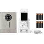 Aiphone - Carillon vidéo sans fil DECT avec 6 batteries incluses