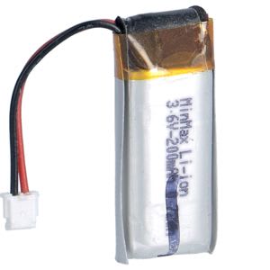 ATRALTECH - Batterie Lithium Ion (3,6V 200 mAh)