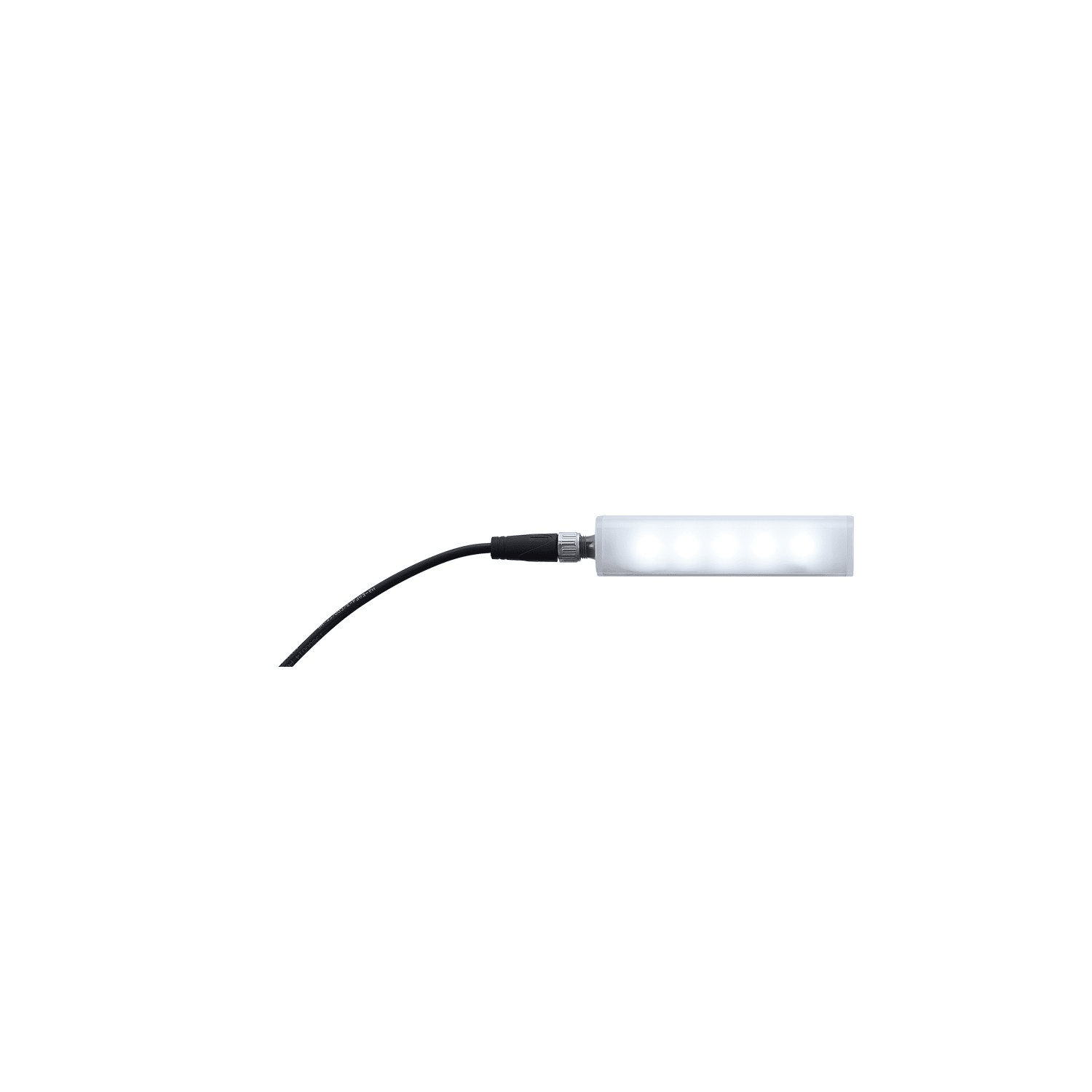 Patlite Europe GMBH - Eclairage LED, 24VDC, lumière du jour, 6500K, 100mm, connecteur M12, IP66/67/69K