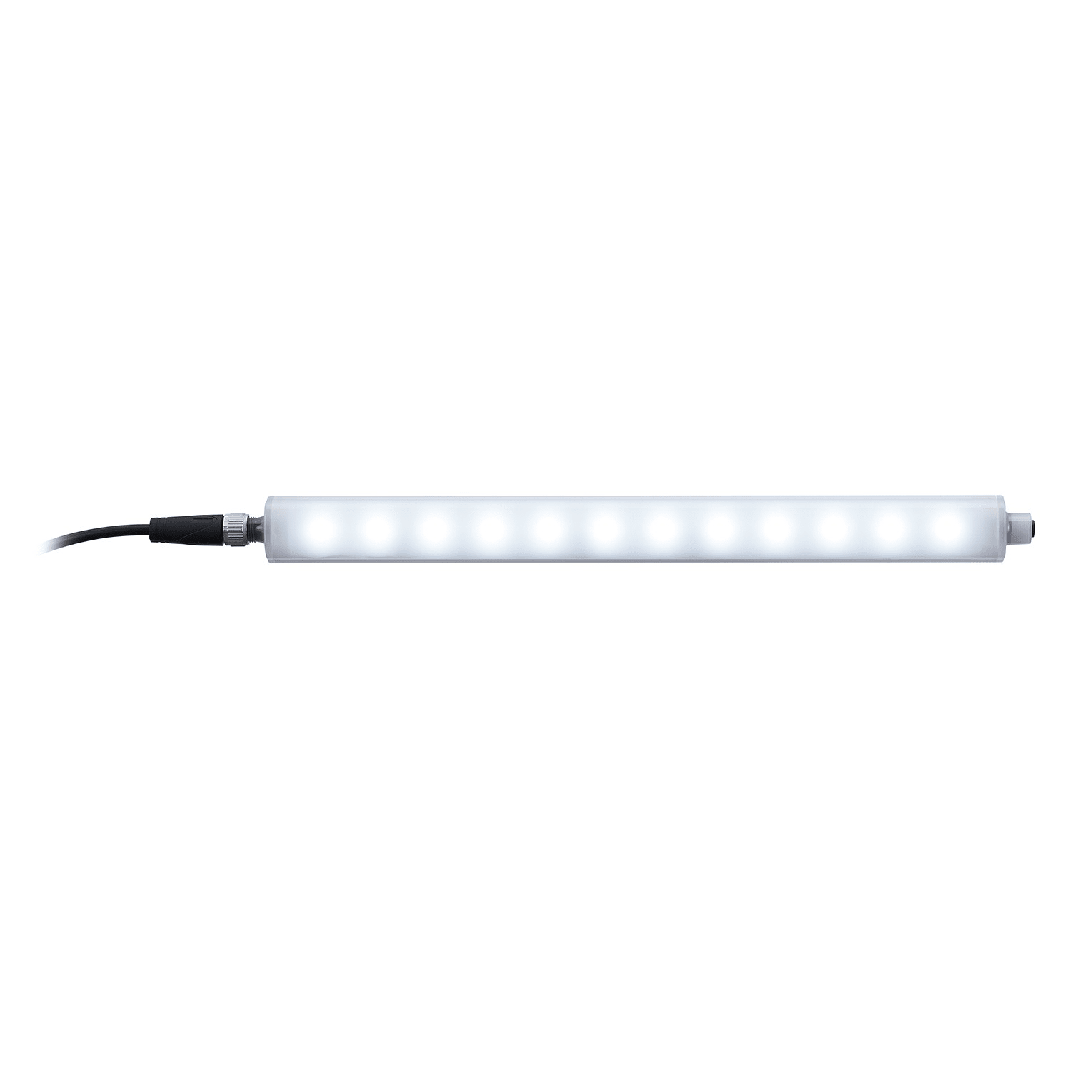 Patlite Europe GMBH - Eclairage LED, 24VDC, lumière du jour, 6500K, 300mm, M12 chaînable, IP66/67/69K