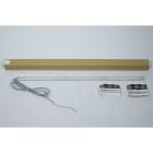 Patlite Europe GMBH - Eclairage LED, 24VDC, lumière du jour, 6800K, 900mm, câble 3m, IP66, IP67, IP69K