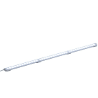 Patlite Europe GMBH - Eclairage LED, 24VDC, lumière du jour, 6800K, 900mm, câble 0.5m, IP66, 67, 69K