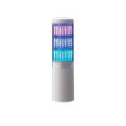 Patlite Europe GMBH - Colonne lumineuse blanche, 3 étages multicolores, 24V DC, montage direct