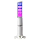 Patlite Europe GMBH - Colonne lumineuse programmable blanche, 5 étages, PoE, support stationnaire