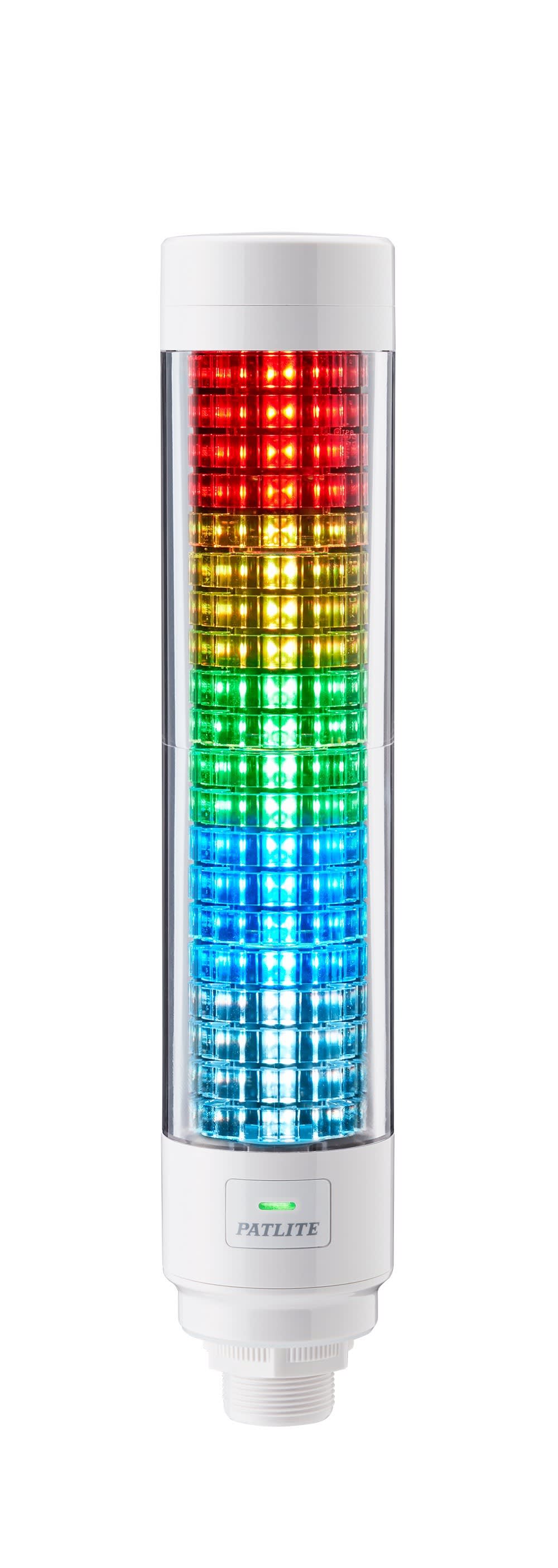 Patlite Europe GMBH - Colonne IO-Link, 60mm, 20 segments, 21 couleurs, sans buzzer, IP65