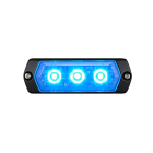 Patlite Europe GMBH - Feu d'avertissement, LED bleue, 12-24VDC, 86mm, IP68, Extérieur