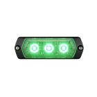 Patlite Europe GMBH - Feu d'avertissement, LED verte, 12-24VDC, 86mm, IP68, Extérieur